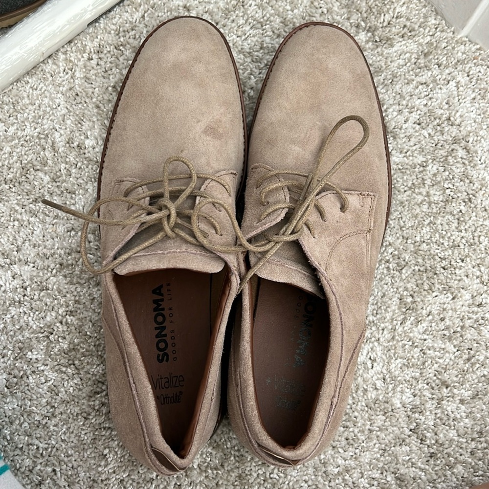 Fancy shoes. Suade